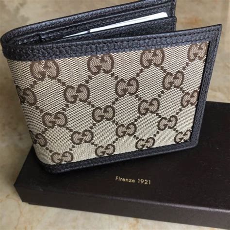 gucci male wallet|real Gucci men's wallet.